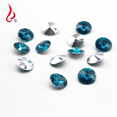 China High Quality Lan Guang 18mm Environmental Inspection Flat Back 200pcs/bag Crystal Hotfix Acrylic Flatback Rhinestone for sale