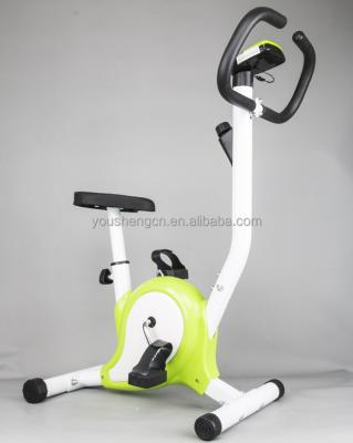 China Home Use Indoor Stationary Bike Home Use Exercise Belt Upright Bike for sale