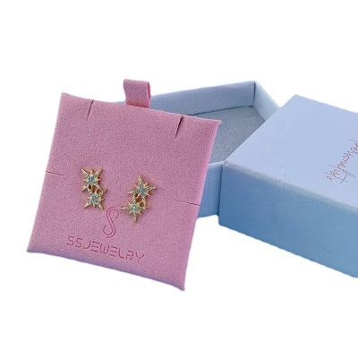 China Luxury Custom Microfiber Jewelry Pouch Small Jewelry Package Bag For Women for sale