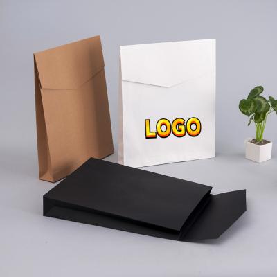 China Recyclable Paper File Clothing Kraft Gift Paper Envelope Packaging BagTShirt Clothing Printinglogo for sale