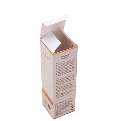 China Recycled Materials Wholesale 300gsm 350gsm Custom Printing Skin Care Box Cosmetics Makeup Packaging Gift Box for sale