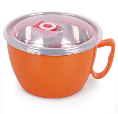 China Stainless Steel Box Sealed Lunch Box Korean Viable Fresh-Keeping Noodle Insulated Bowl Student Insulated Bowl for sale