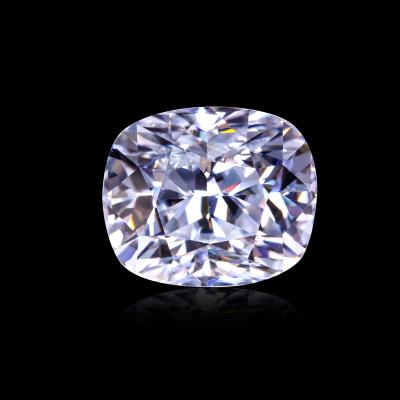 China 4H D Star Color White Moissanite Cushion Glazed Diamond Vvs Price Loose Moissanite Stones Lab for sale