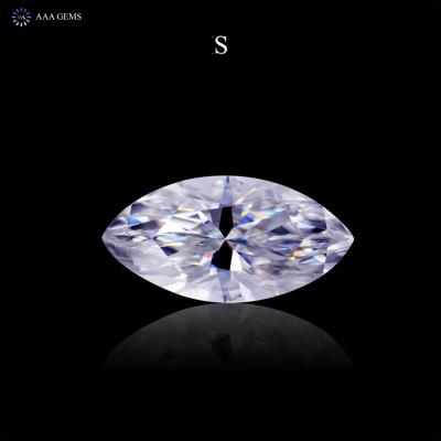 China Marquise Moissanite Certificate DEF Color VVS Best Quality Costume Jewelry Making Form Diamond Moissanite ForJewelry Making for sale