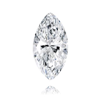 China Marquise Shape DE VVS Moissanite White One Carat Star Loose Stone 5*10mm for sale