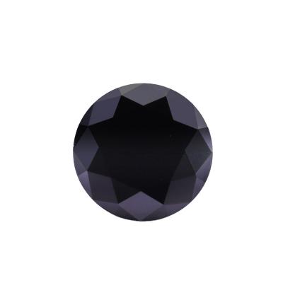 China Black Moissanite Vvs Diamond Loose Beads Round Brilliant Jewelry Setting/DIY Cut Loose Moissanite Diamond for sale