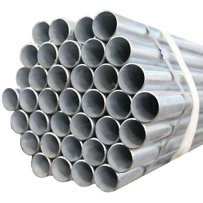 China Fluid Pipe China factory 6meter pre galvanized  steel round pipe fittings for sale