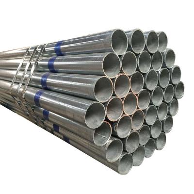 China Fluid Pipe ASTM A53 Gr.b  MS  1.5 Inch Hot Dipped Galvanized Round Steel Pipe Prices for sale