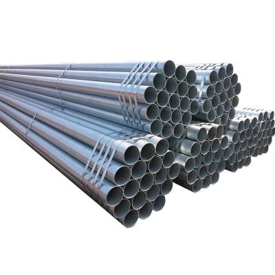 China Fluid Pipe Manufacturer Hot Dip GI Construction Scaffolding Round Welded Galvanized Steel Pipe for sale