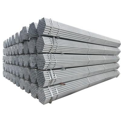 China Fluid Pipe ASTM A53 Grade B welded galvanized steel round pipe sizes for sale