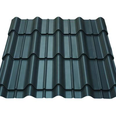 China Roofing tile Prepainted Color Coated Zinc Aluminium PPGI Iron Galvanized Corrugated Steel Roofing Sheet for sale