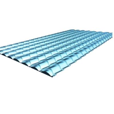 China Roofing tile Metal Building Material Prepainted Color Roof Tiles Price Galvanized Corrugated Metal Roofing Sheet for sale