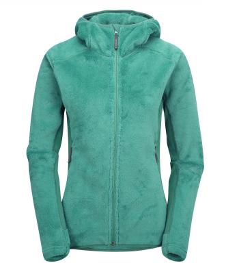 China High Quality Fit Fleece Fitted Fleece Jacket Custom Thin Hooded Women's High Quality Jacket For Women HC022 for sale