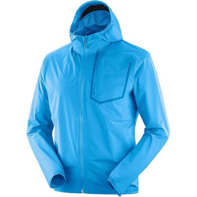 China Customized Men's Windproof Anorak Jacket 100% Nylon QUICK DRY Outdoor Lightweight Jacket Hoodies for sale