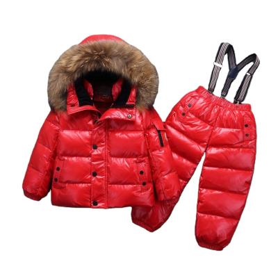 China Breathable winter children clothing sets snowsuit ski hip protector overalls ski for sale