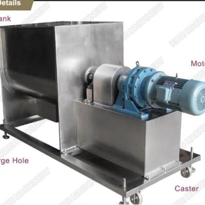 China Powder Food Grade 50kg-200kg Horizontal Ribbon Mixer For Powder for sale