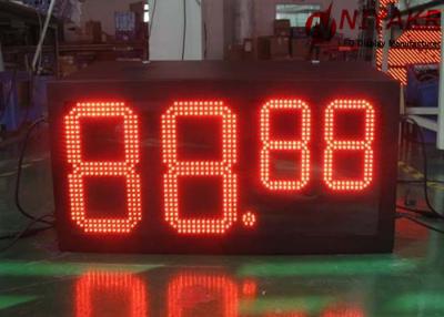 China El precio de combustible llevado electrónico de Digitaces firma 20 el formato de la pulgada 88,88 a prueba de mal tiempo en venta