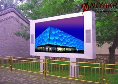 China HD Outdoor Advertising Display Screens Outdoor LED Video Wall 96X96 Dots for sale