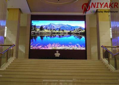 China Digital SMD3528 P6 Indoor Full Color LED Display 6mm LED Video Display Board for sale