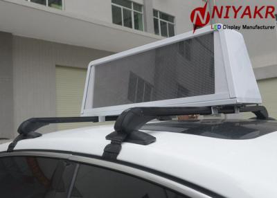 China Pantalla LED ultra ligera IP65 del top del taxi P5 con el bajo consumo de energía en venta