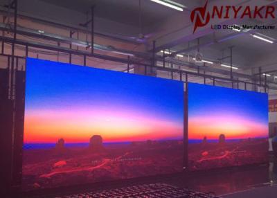 China Energy Saving P4 Indoor Full Color LED Display Wall With CE ROHS UL for sale