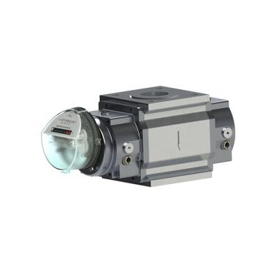 China LPG LNG Low Price DIN PN16 Digital Connection Gas Roots Flow Meter With High Accyracy for sale