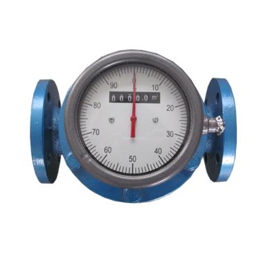 China Hot Selling Oil Variable Area Water Flow Meter Oval Speed ​​Pulse / 4-20mA Flow Meter for sale