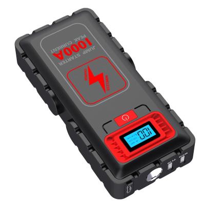 China Car Limb 12 Volt Portable Emergency 16000 Mah Mini Car Jump Starter With Air Compressor For Car Jump Start Battery Charger 180*85*35mm for sale