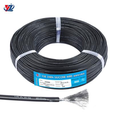 China A.W.G. Copper Wire 3.5mm Heating Pure Silicone Coated Thin Tinned Electrical Cable free preview 14 for sale