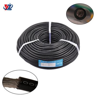 China Construction Guaranteed 3awg Quality Flexible Silicone Insulated Copper 35mm2 Electrical Cable for sale