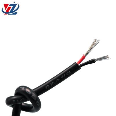 China Free Sample Ignition Cable Roll Silicone Wire Two Conductor Silicone Heating Cable For RC for sale