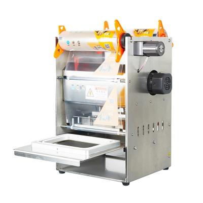 China Multi Function Food Fast Food Box Sealing Machine for sale