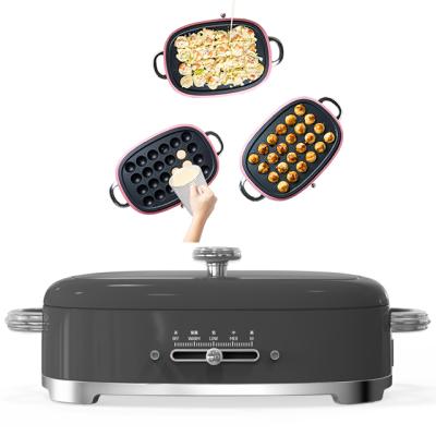 China Outdoor Magic Multifunctional Indoor Kitchenware Roasting Electric Grill Pan for sale