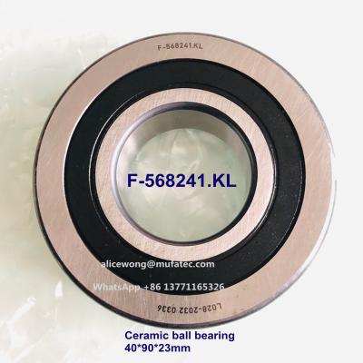 China F-568241.01.KL F-568239.04.HCKL high speed ceramic ball bearings Mitsubishi servo motor bearings 40*90*23mm for sale