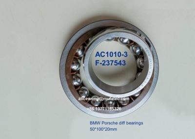 중국 AC1010-3 F-237543 SAC50100B BMW 포르쉐 디퍼셜 러거먼트 앵글 콘택트 볼 러거먼트 50*100*20mm 판매용