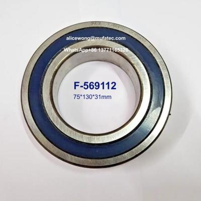 China F-569112 servo motor bearings motorcycle bearings printing press bearings ceramic ball bearings 75*130*31mm for sale