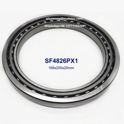 China SF4826PX1 Travel Large Excavator Replacement  Bearings Steel Cage Ball Bearings 168x205x20mm for sale