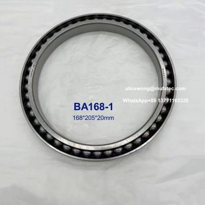 China BA168-1 Excavator Bearings 168x205x20mm High Precision Ball Bearings Te koop