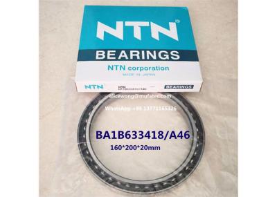 China BA1B63341B/A46 BA1B63341B Excavator Bearing 160x200x20mm Angular Contact Ball Bearings With Nylon Cage zu verkaufen