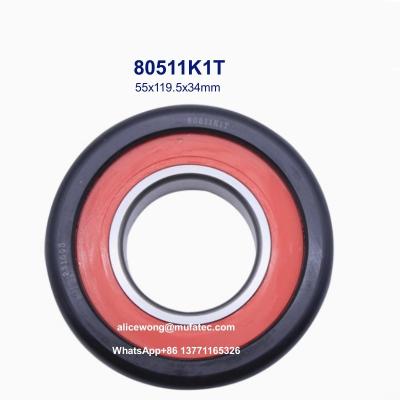 China 80511K1T Forklift Bearings 55x119.5x34mm Heavy Duty Bearings for sale