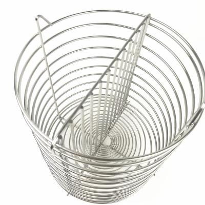 China Commercial Mini Deep Fryers Basket Net Mesh Fries Chip Kitchen Tool Stainless Steel Stainless Steel Home Fry Baskets Sifter for sale