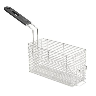 China Durable Non-Stick Rectangular Metal Mini Commercial Rectangular Fryer Basket for sale