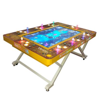 China 8 Player 55 Inch Fish Game Table Fish Folding Game Cabinet Fishing Game Machine FGC-8-55-07 for sale