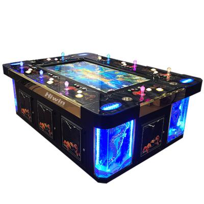 China 8 Seats 55 Inch Fish Game Machine Cabinet 8 Players Fish Game Table 8 Stations Fish Machine Game Table FGC-8-55-05 for sale