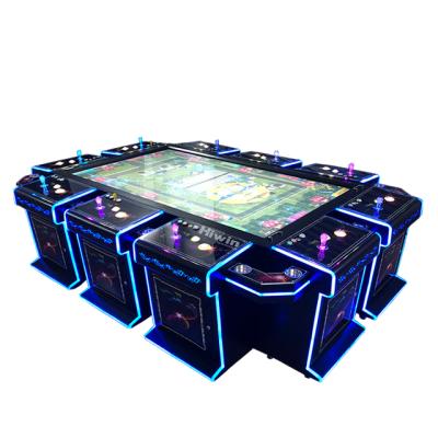 China 86 Inch Fish Game Cabinet 10 Player Fish Hunter Arcade Machine FGC-10-86-03 for sale