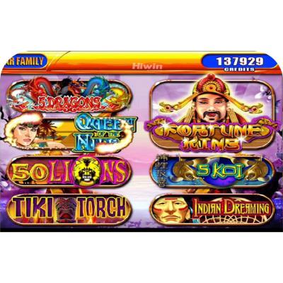 China Fortune King Slot Game 5 Dragons Slot Game 7 In 1 Slot Game HW-SG-03-7-1 for sale