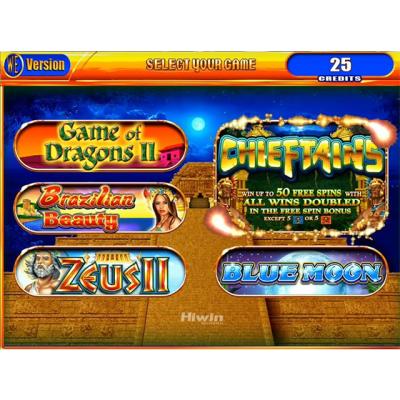 China Multi Game 5 in 1 Slot Game Board Leader Tains Slot Game Machine HW-SG-03-5-3 for sale