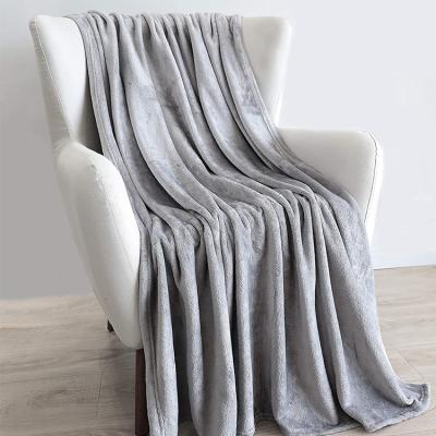 China Wholesale Custom Made Coral Fleece Blanket Anti-Static Sherpa Velvet Color Manufacturer Soft Flannel Blanket for sale