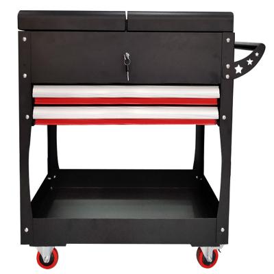 China Beautiful car repair garage workshop model new with guide tool car tool cabinet cover push-pull auto workshop repair and finishing cabinet for sale