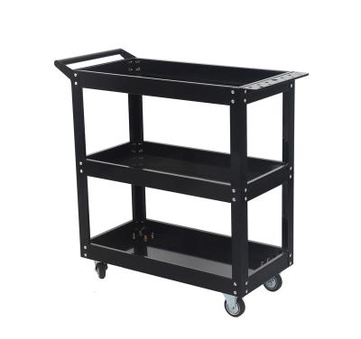 China Garage shop tools factory direct sale of three-story auto tool car repair tool cart for sale